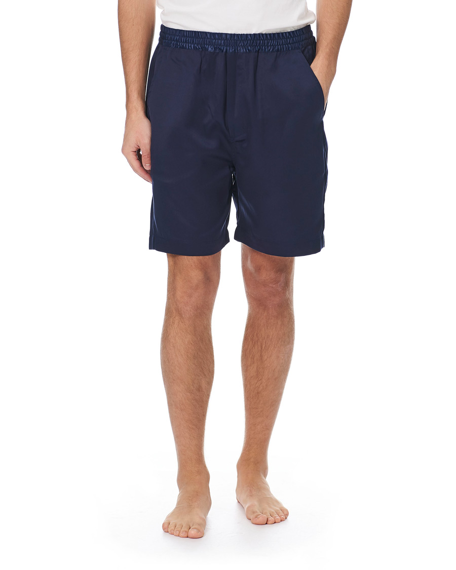 Men | Pyjamas & Robes | CDLP | Home Suit Short Sleeve Navy Blue