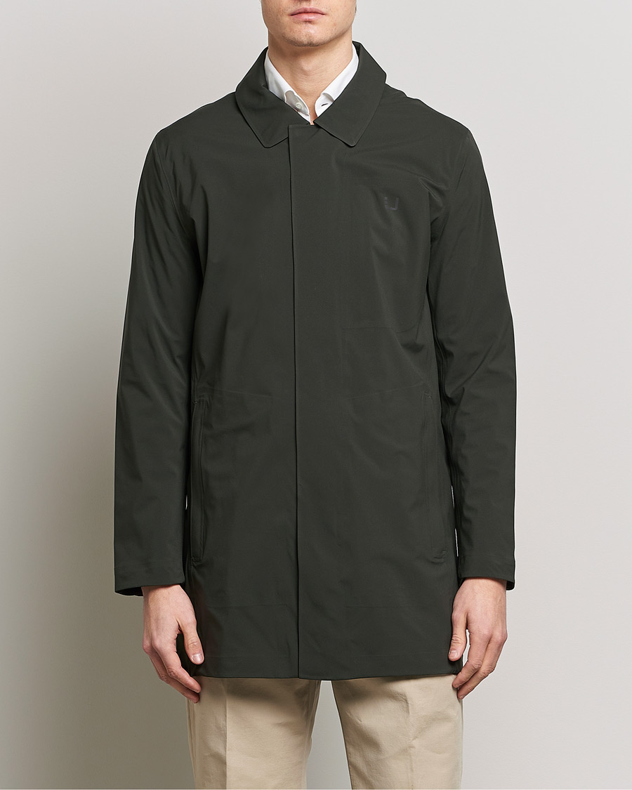 Men | Minimalistic jackets | UBR | Sky Fall Waterproof Coat Night Olive