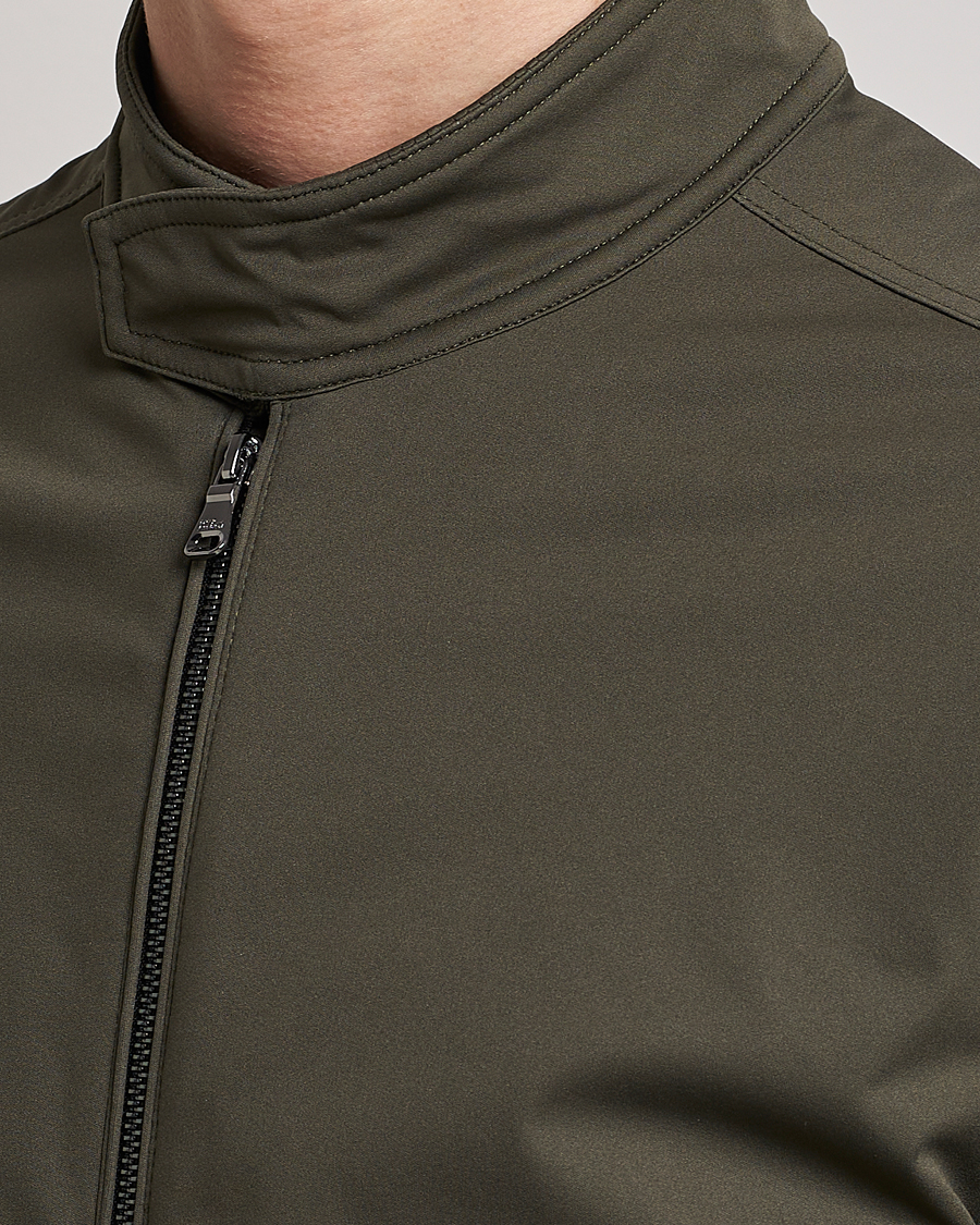 Men | Coats & Jackets | Oscar Jacobson | Harris Harrington Nylon Jacket Green