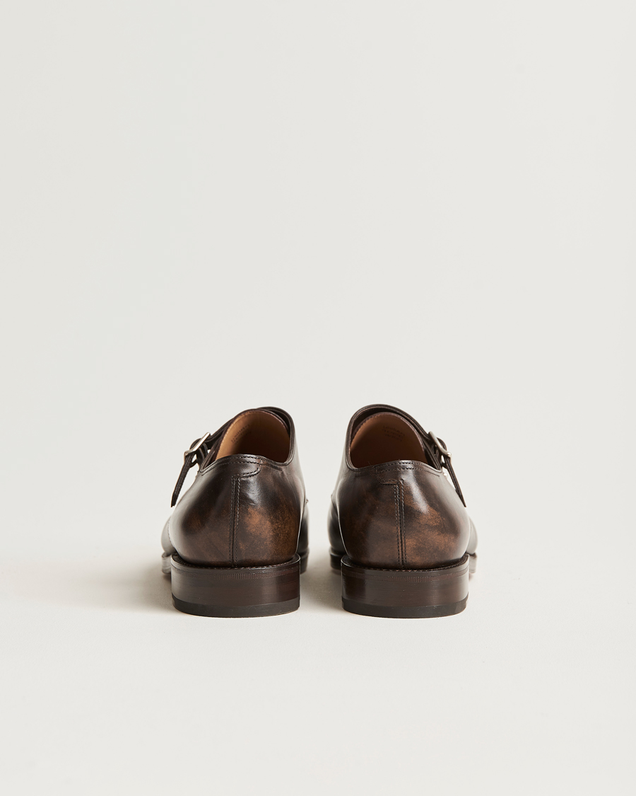 Men | Monk Strap Shoes | John Lobb | William Double Monkstrap Dark Brown Calf