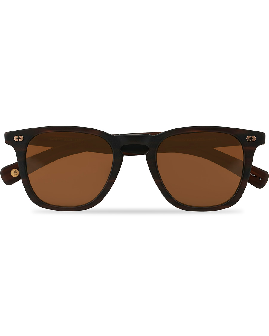 Men |  | Garrett Leight | Brooks X 48 Sunglasses Brandy Tortoise