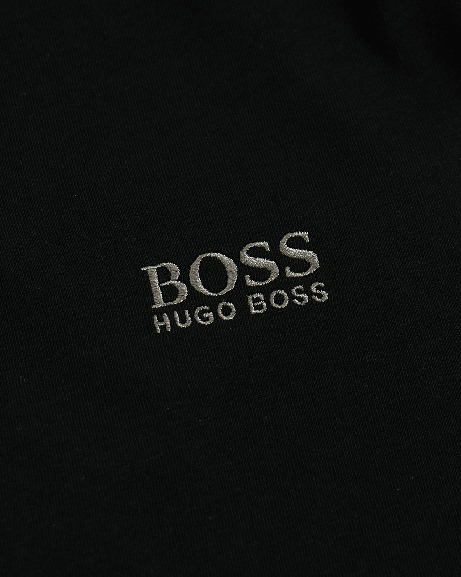 Men | BOSS Loungewear Full-Zip Sweater Black | BOSS BLACK | BOSS Loungewear Full-Zip Sweater Black