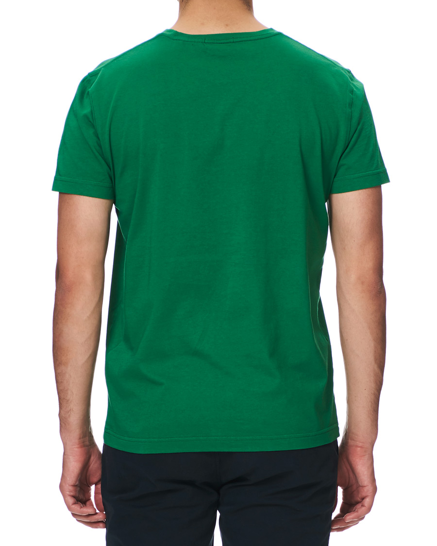 Men | T-Shirts | GANT | Original Crew Neck Tee Amazon Green