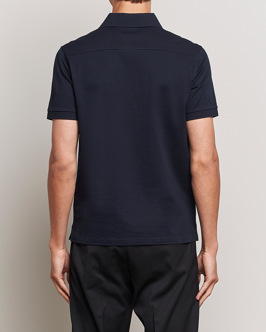 Men | Polo Shirts | J.Lindeberg | Troy Polo Pique Navy