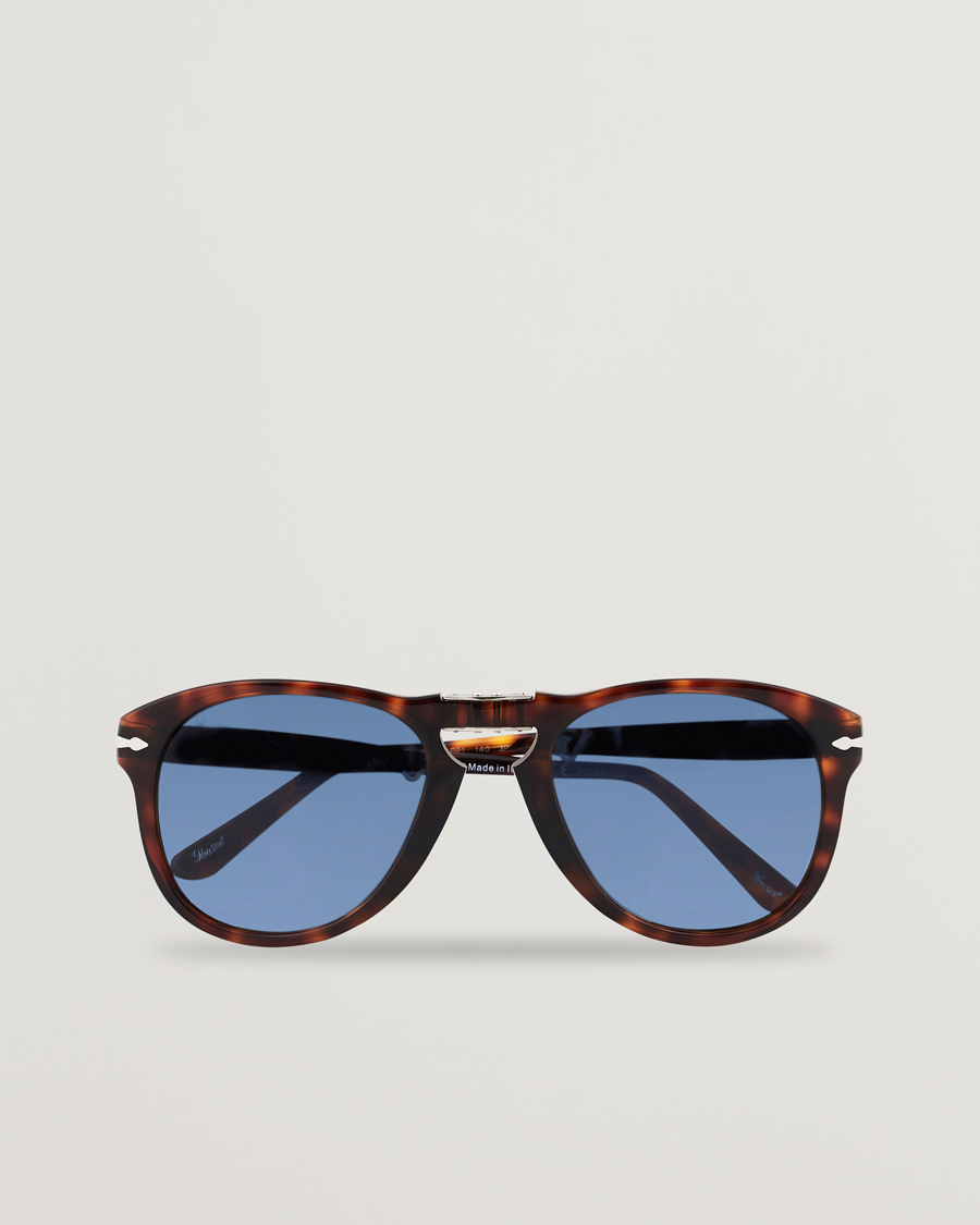 Men | Sunglasses | Persol | 0PO0714 Folding Sunglasses Havana/Blue Gradient