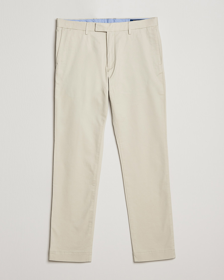 Men | Trousers | Polo Ralph Lauren | Slim Fit Stretch Chinos Beige