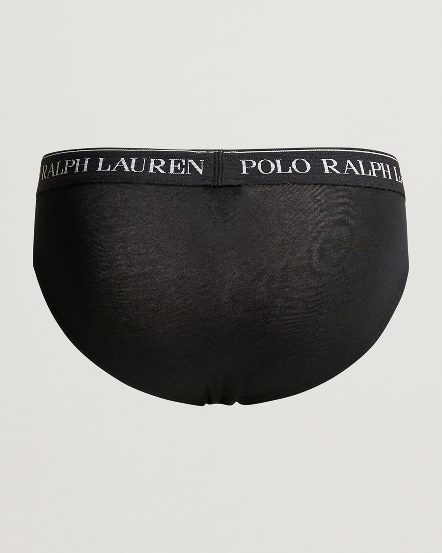 Men |  | Polo Ralph Lauren | 3-Pack Low Rise Brief Black