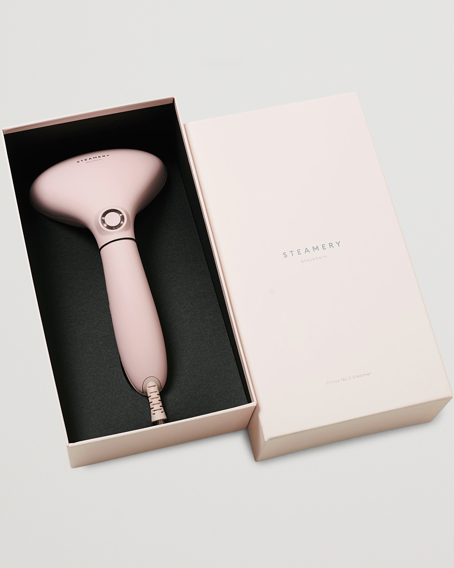 Men | Steamery Cirrus No. 2 Travel Steamer Pink | Steamery | Cirrus No. 2 Travel Steamer Pink