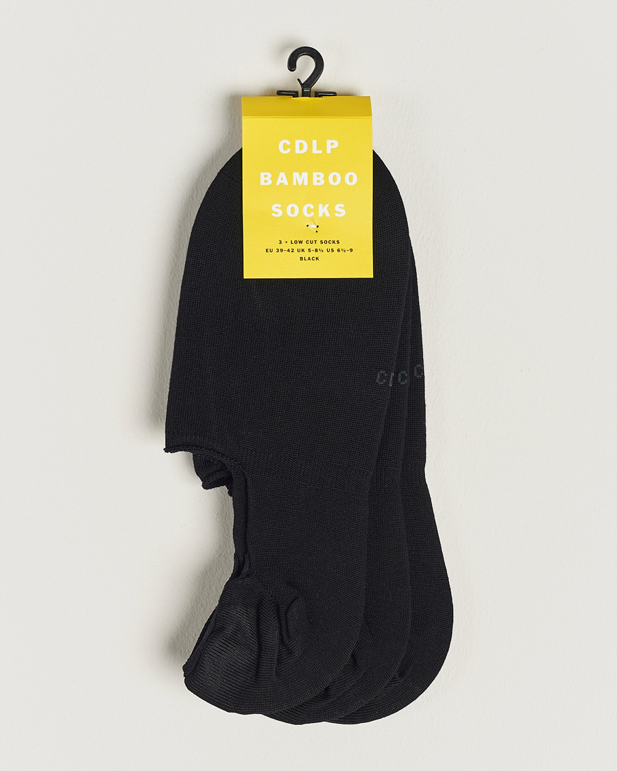 Men | Ankle Socks | CDLP | 3-Pack No Show Socks Black