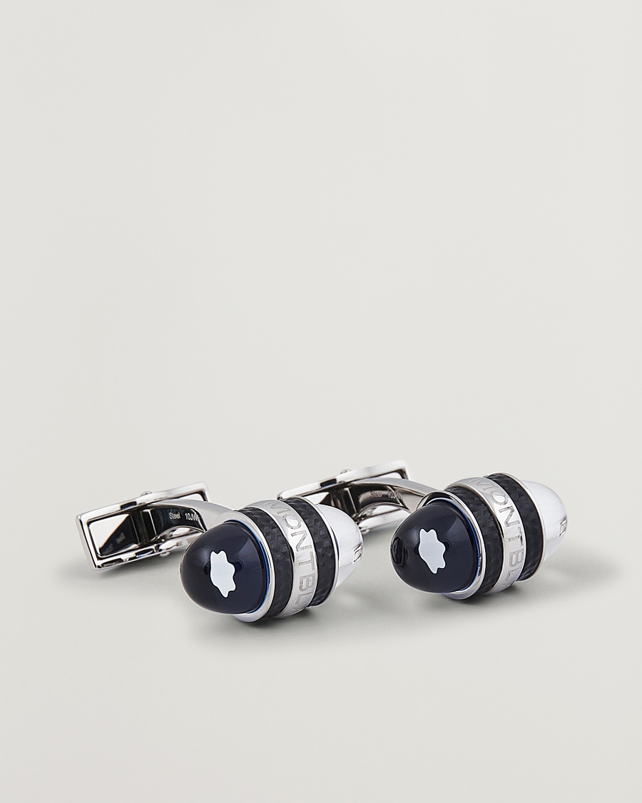 Men | Cufflinks | Montblanc | Steel Lacquer SAW Cufflinks