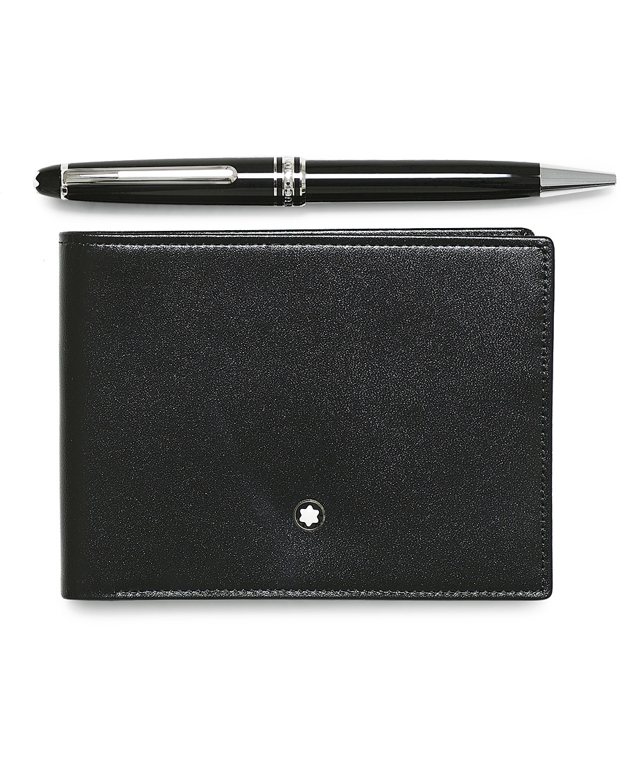 Men | Christmas Gift Ideas | Montblanc | BP 164 Meisterstück Platinum + MST Wallet 6cc