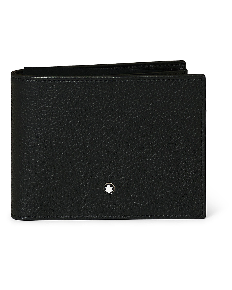 Men |  | Montblanc | MST Soft Grain Wallet 11cc with View Pocket Black