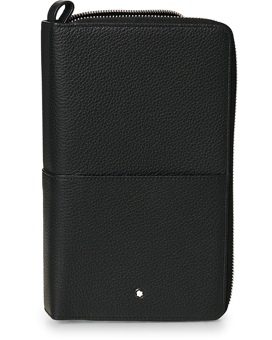 Men | Montblanc MST Soft Grain Travel Wallet Black | Montblanc | MST Soft Grain Travel Wallet Black