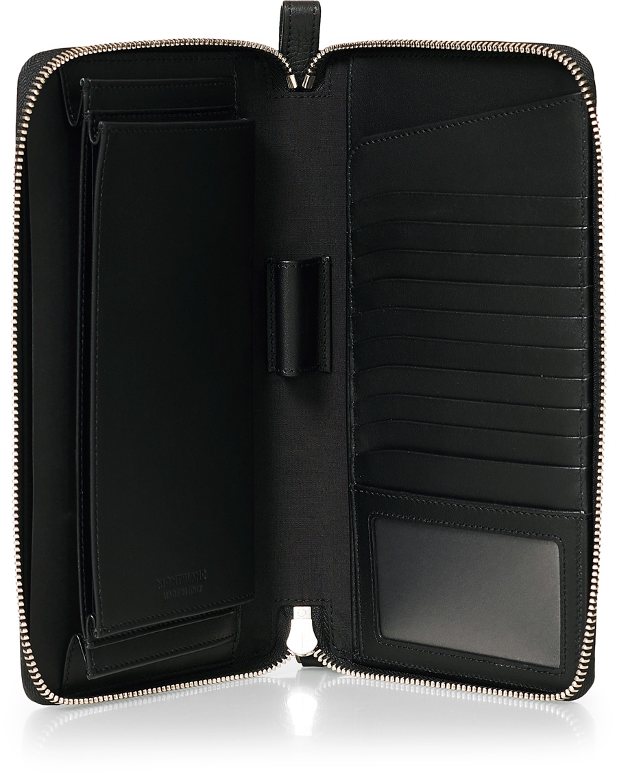 Men | Montblanc MST Soft Grain Travel Wallet Black | Montblanc | MST Soft Grain Travel Wallet Black