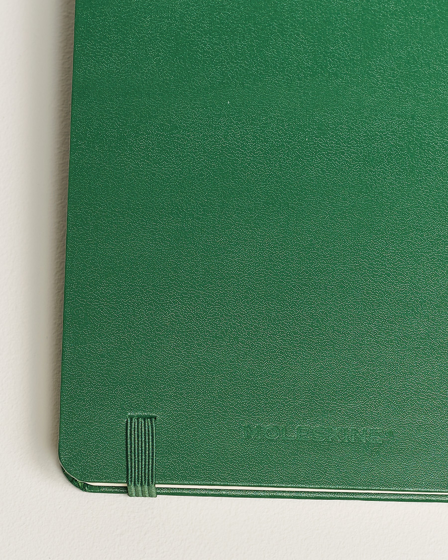Men | Moleskine Plain Hard Notebook Large Myrtle Green | Moleskine | Plain Hard Notebook Large Myrtle Green