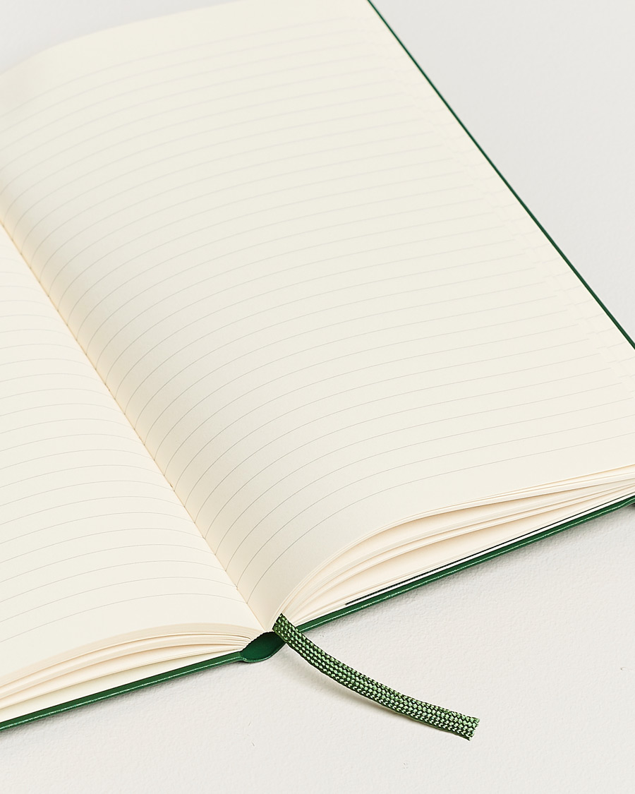 Men |  | Moleskine | Ruled Hard Notebook Large Myrtle Green