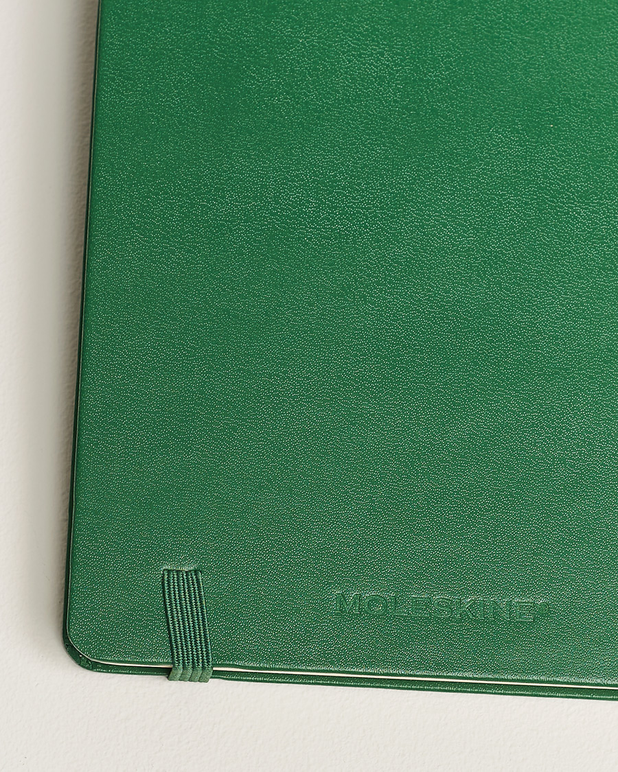 Men |  | Moleskine | Ruled Hard Notebook Large Myrtle Green
