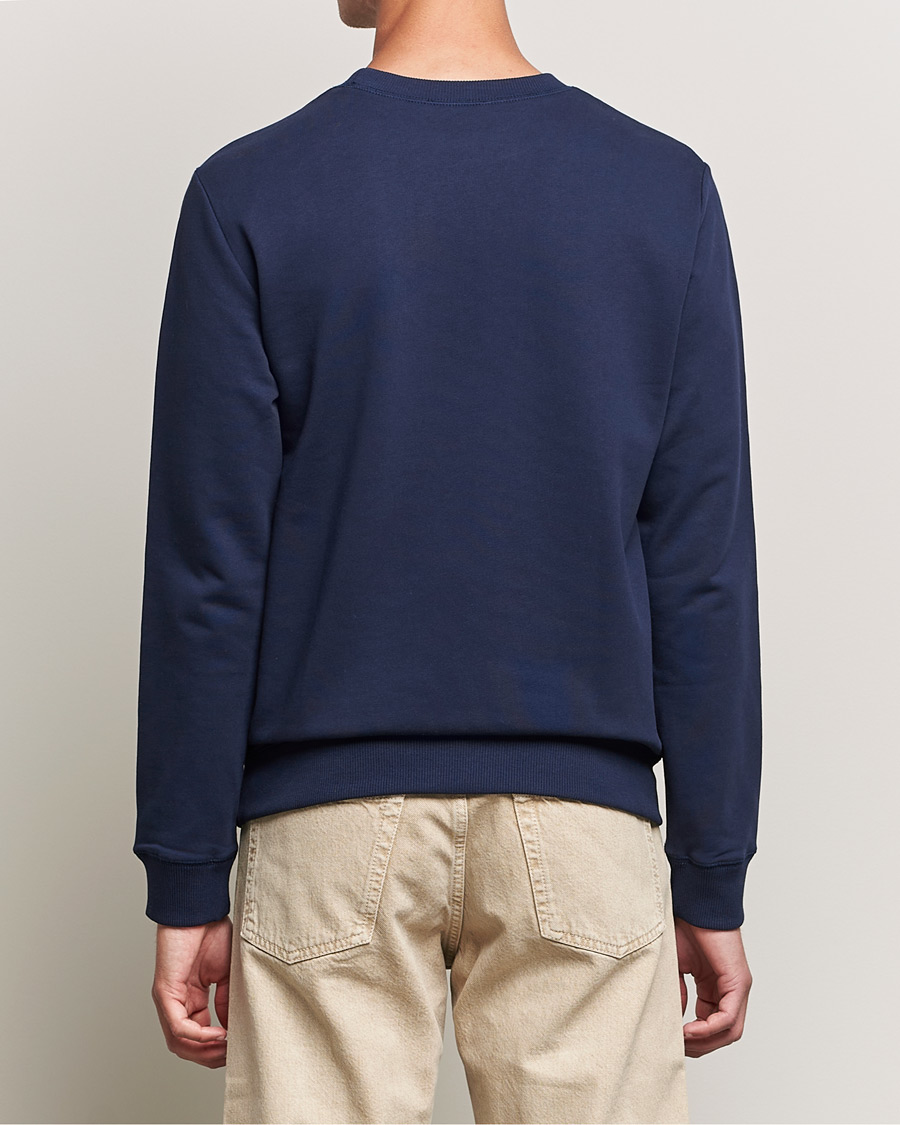 Men | Sweaters & Knitwear | A.P.C. | Item Crew Neck Sweatshirt Navy