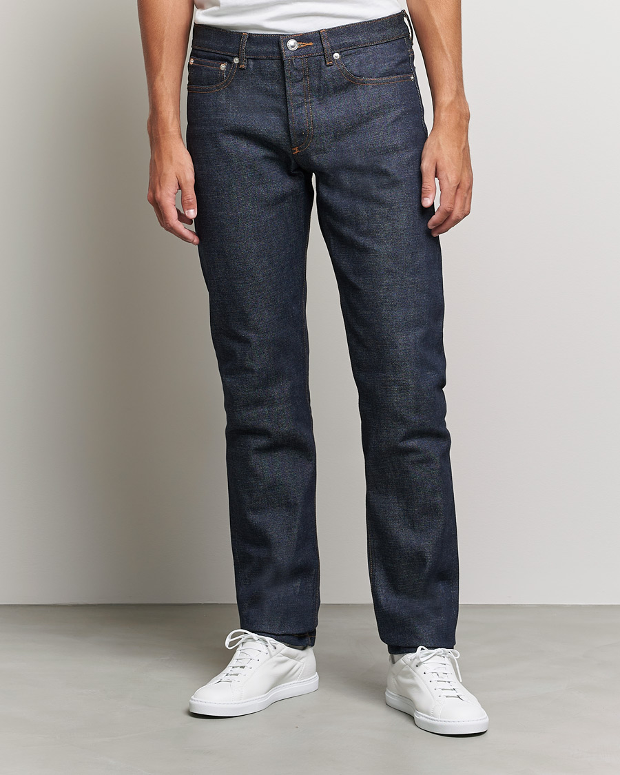 Men | Tapered fit | A.P.C. | Petit Standard Jeans Dark Indigo