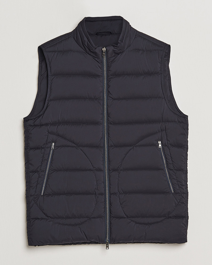 Men | Coats & Jackets | Herno | Nuage Down Vest Navy