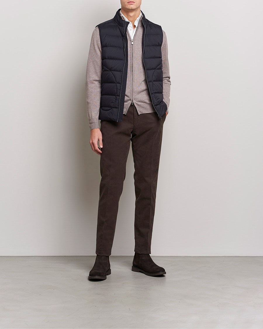 Men | Coats & Jackets | Herno | Nuage Down Vest Navy
