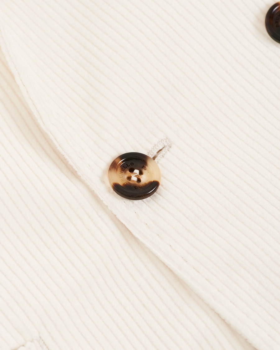 Men | Blazers | Brunello Cucinelli | Sea Island Cotton Corduroy Blazer Winter White