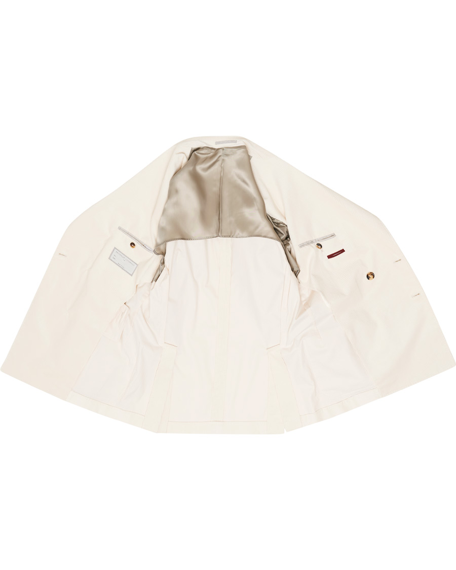 Men | Blazers | Brunello Cucinelli | Sea Island Cotton Corduroy Blazer Winter White