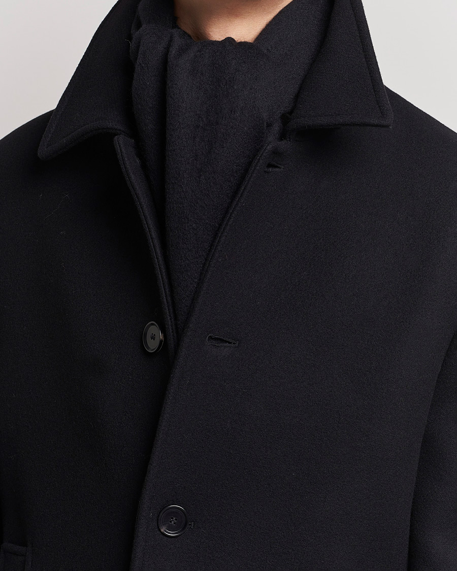 Men | Amanda Christensen Merino Wool Scarf Black | Amanda Christensen | Merino Wool Scarf Black