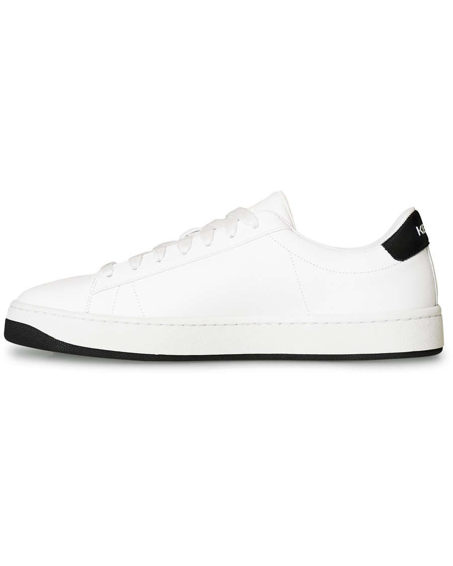 Men | KENZO K-Logo Lace Up Sneaker White | KENZO | K-Logo Lace Up Sneaker White