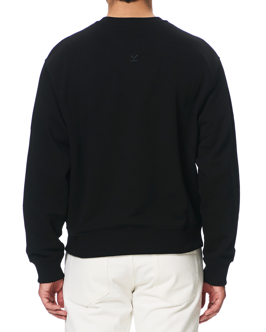 Men | Sweaters & Knitwear | KENZO | Logo Crew Neck Sweatshirt Black
