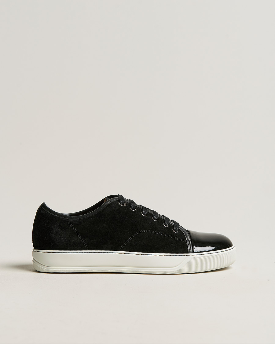 Men | Sneakers | Lanvin | DBB1 Patent Cap Toe Sneaker Black