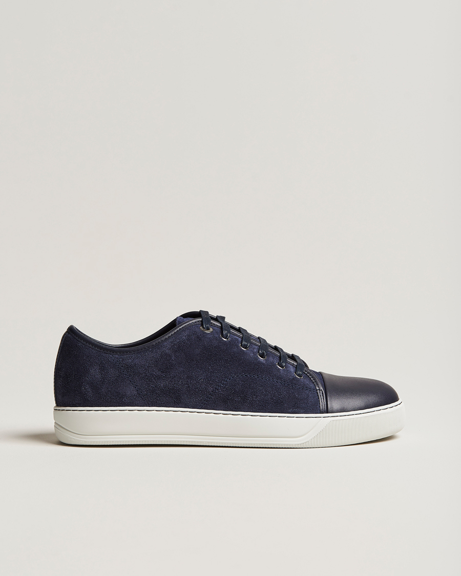 Men | Sneakers | Lanvin | DBB1 Nappa Cap Toe Sneaker Navy