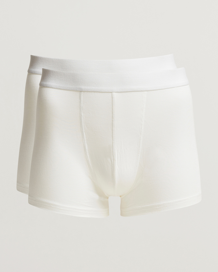 Men | Underwear & Socks | Bread & Boxers | 2-Pack Boxer Breif Modal White