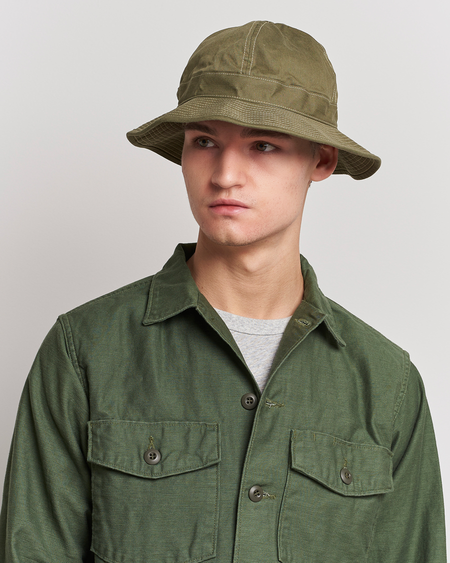 Men |  | orSlow | US Navy Hat Army Green