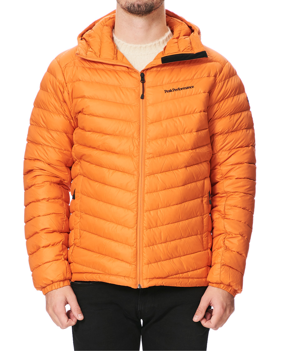 Peak Performance Frost Liner Down Hooded Jacket Blaze Tundra at CareOfCarl.