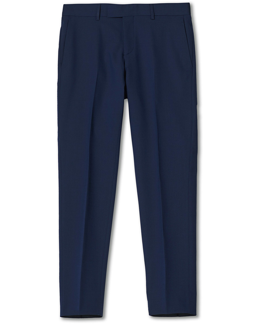 Men |  | Tiger of Sweden | Tordon Wool Suit Trousers Blue