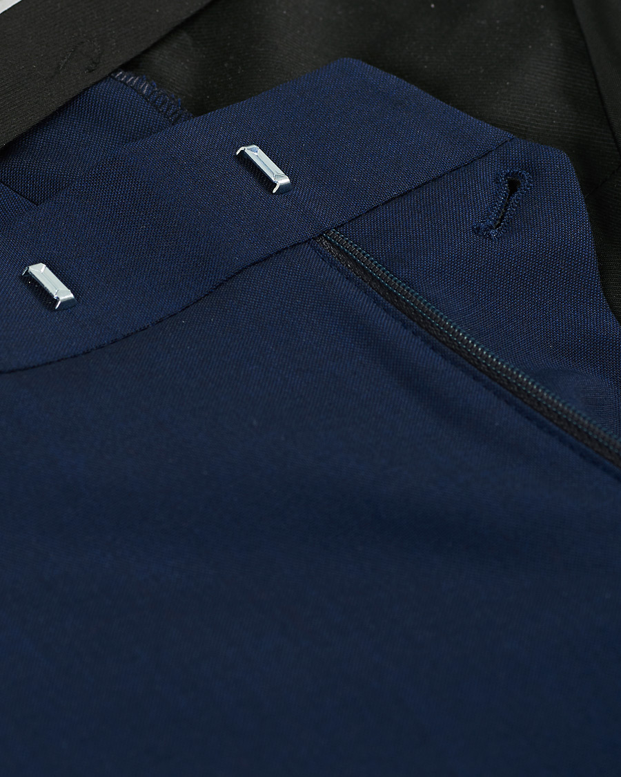 Men | Trousers | Tiger of Sweden | Tordon Wool Suit Trousers Blue