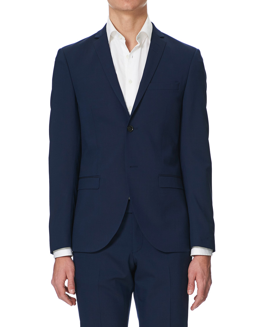 Men | Blazers | Tiger of Sweden | Jile Wool Suit Blazer Blue