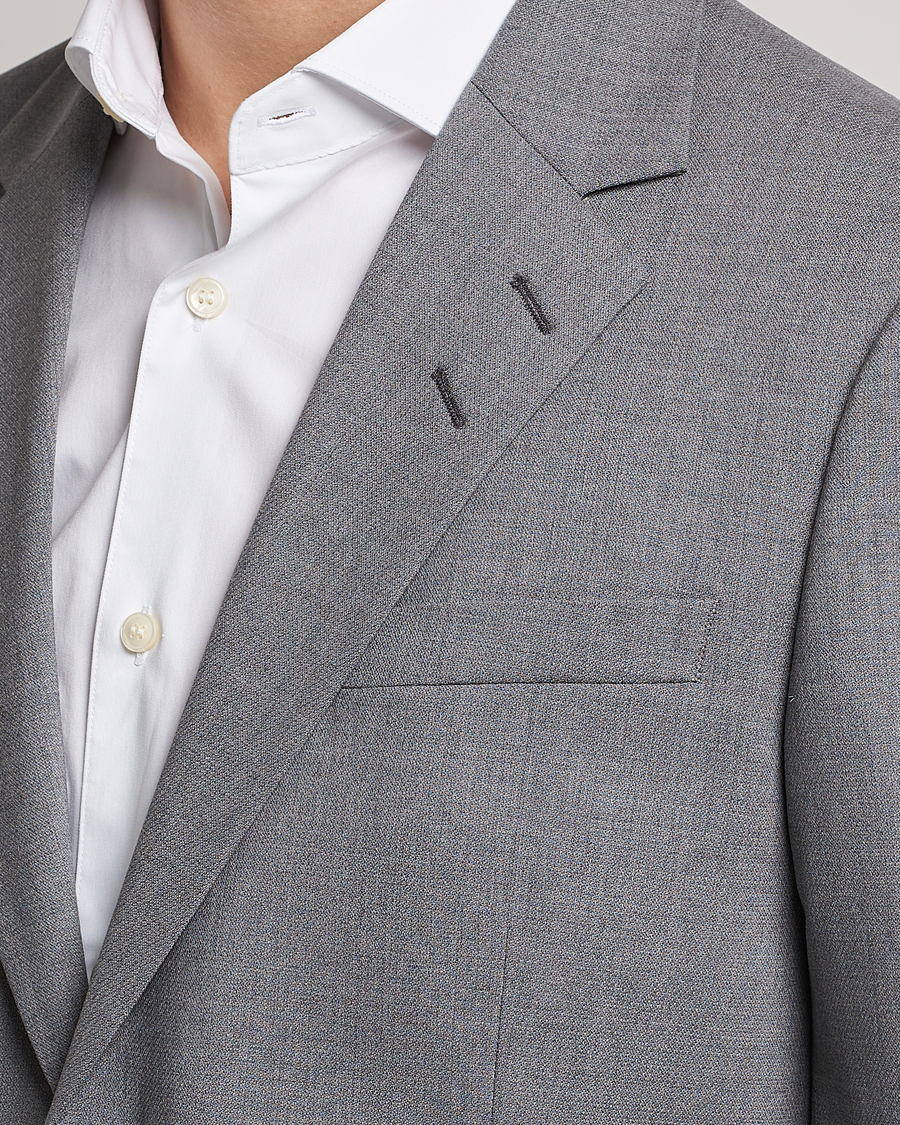 Men | Blazers | Tiger of Sweden | Jamonte Wool Suit Blazer Grey