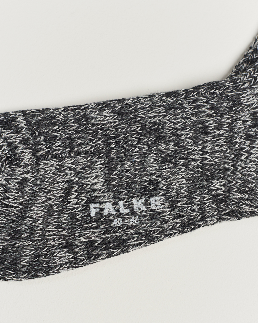 Men | A More Conscious Choice | Falke | Brooklyn Cotton Sock Black