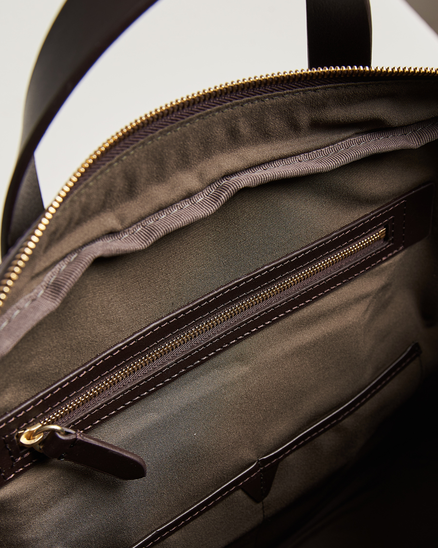 Men | Bags | Mismo | MismoM/S Nylon OfficeArmy/Dark Brown