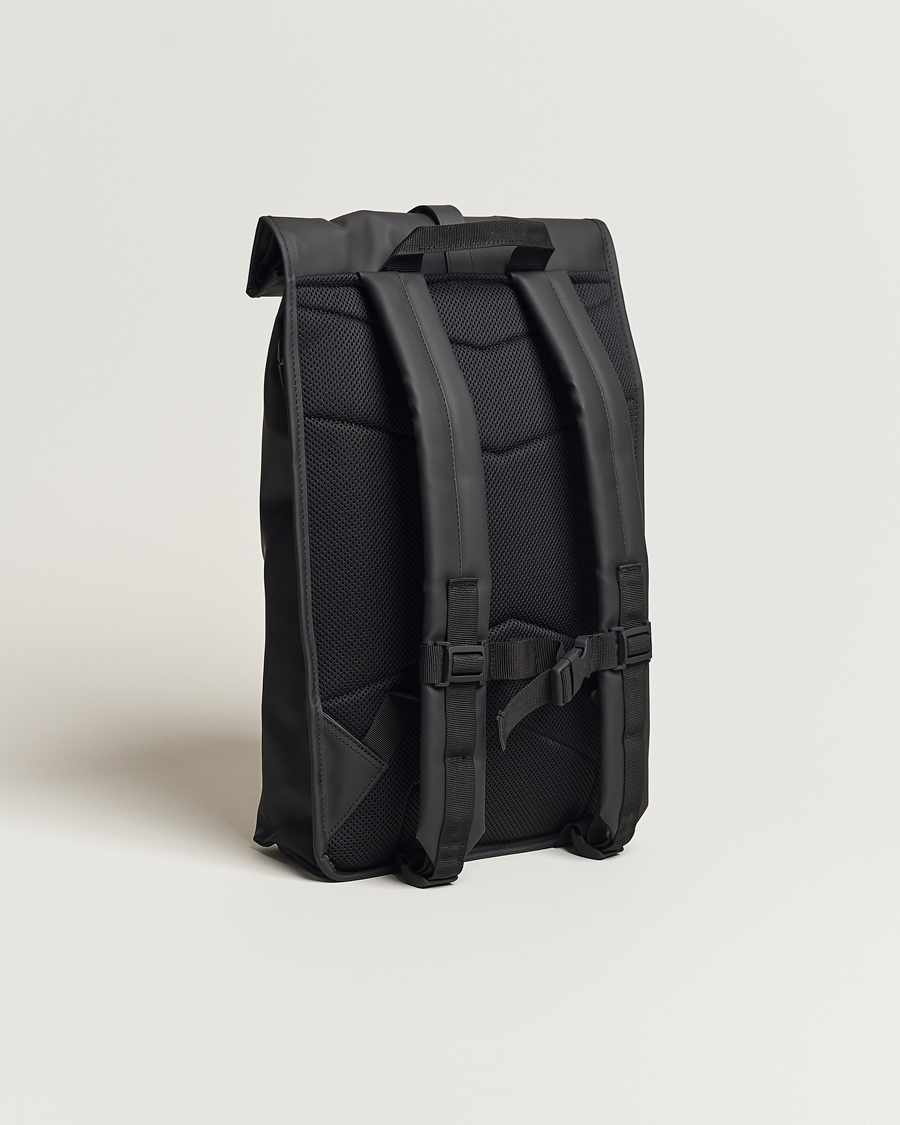 Men | RAINS Rolltop Rucksack Black | RAINS | Rolltop Rucksack Black