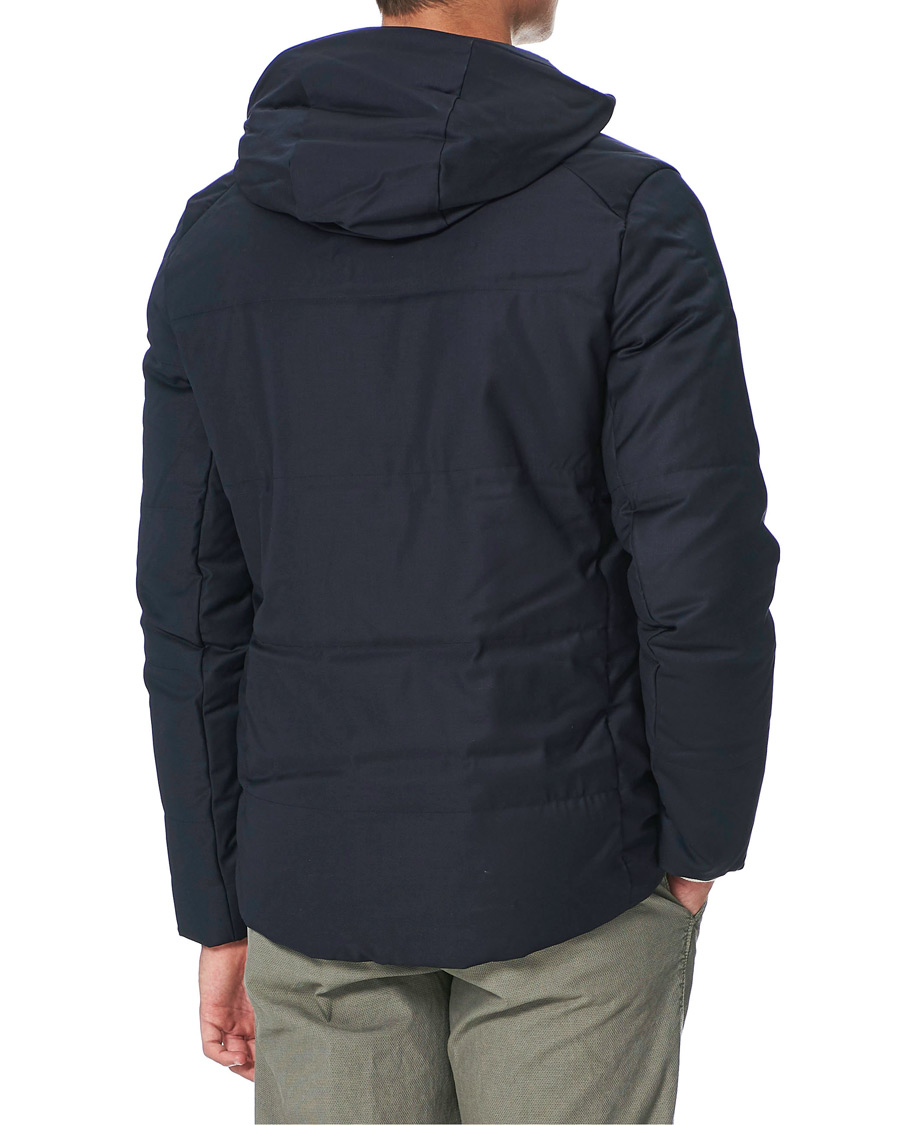 Men | Coats & Jackets | UBR | Oxygen Down Savile Jacket Dark Navy Wool