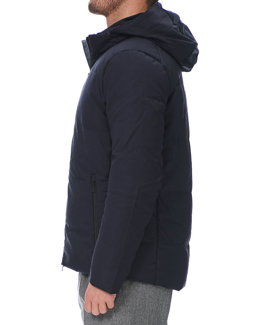 Men | Coats & Jackets | UBR | Oxygen Down Savile Jacket Dark Navy Wool