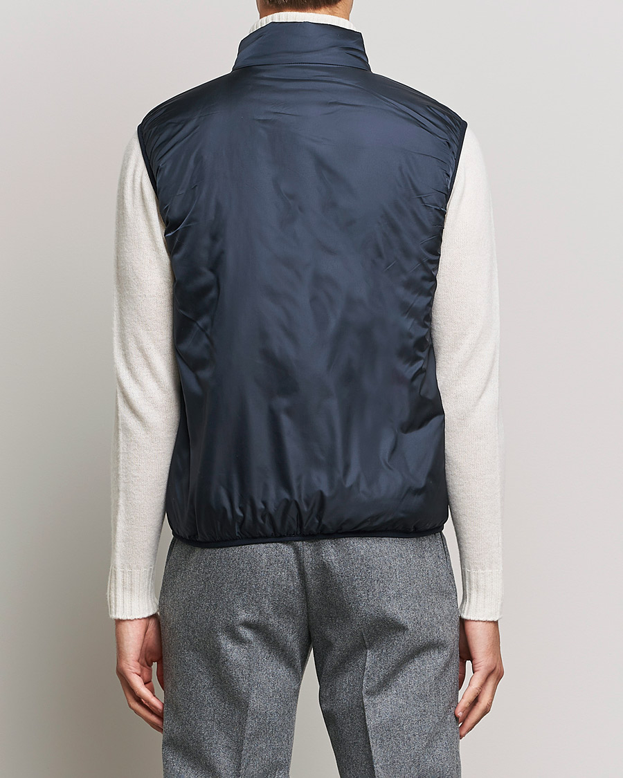 Men | Coats & Jackets | Aspesi | Jil Padded Vest Navy