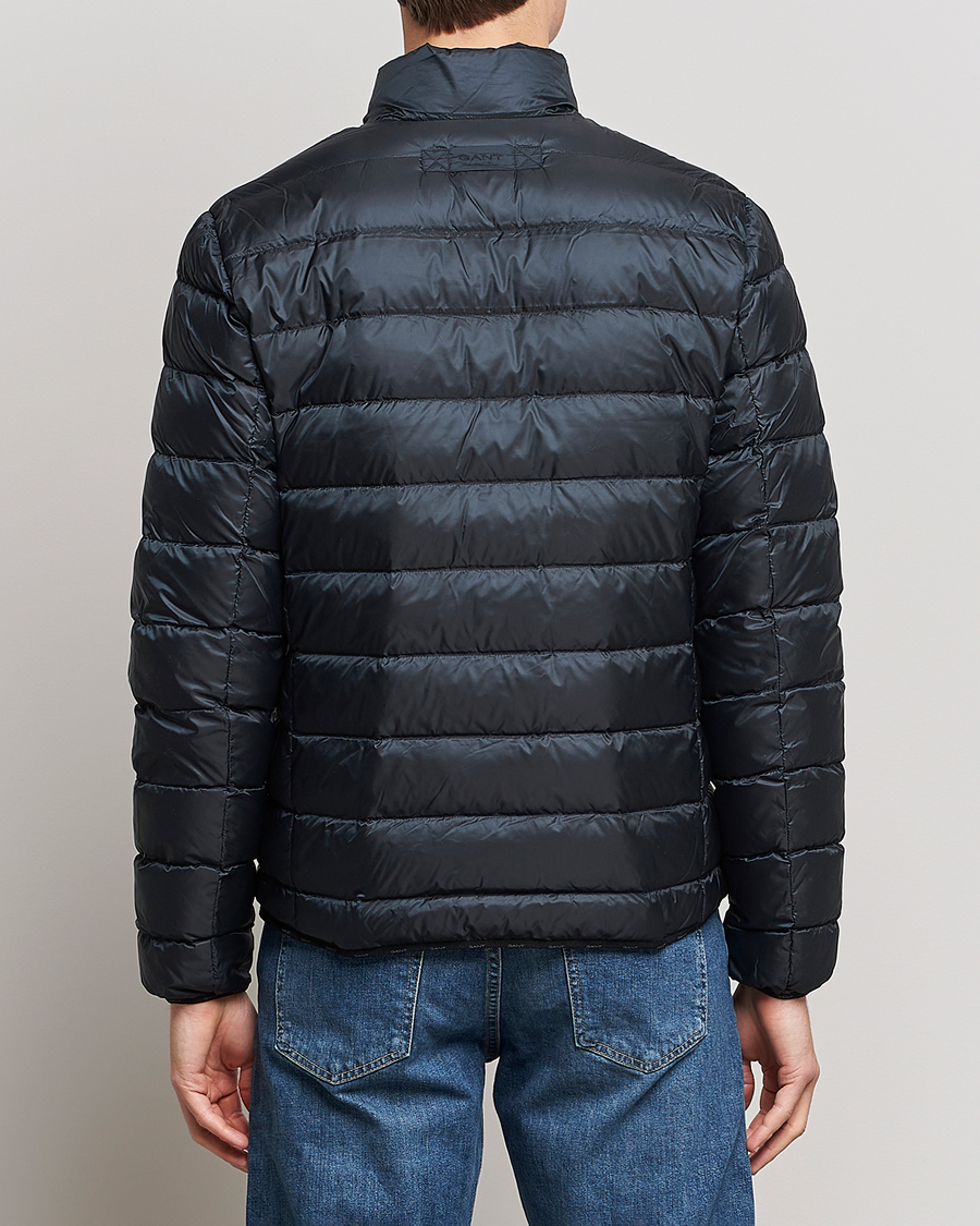 Men | Coats & Jackets | GANT | The Light Down Jacket Black