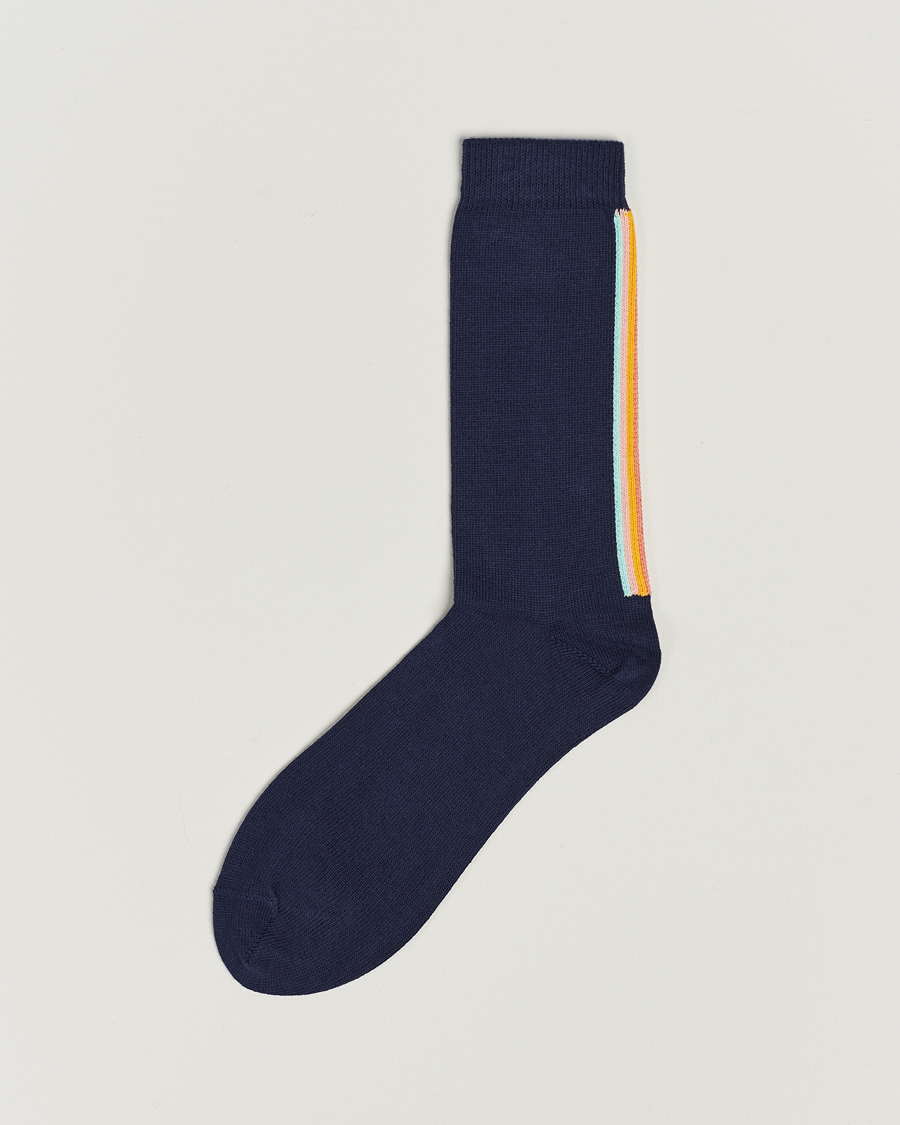 Men | Socks | Paul Smith | Artist Socks Dark Navy