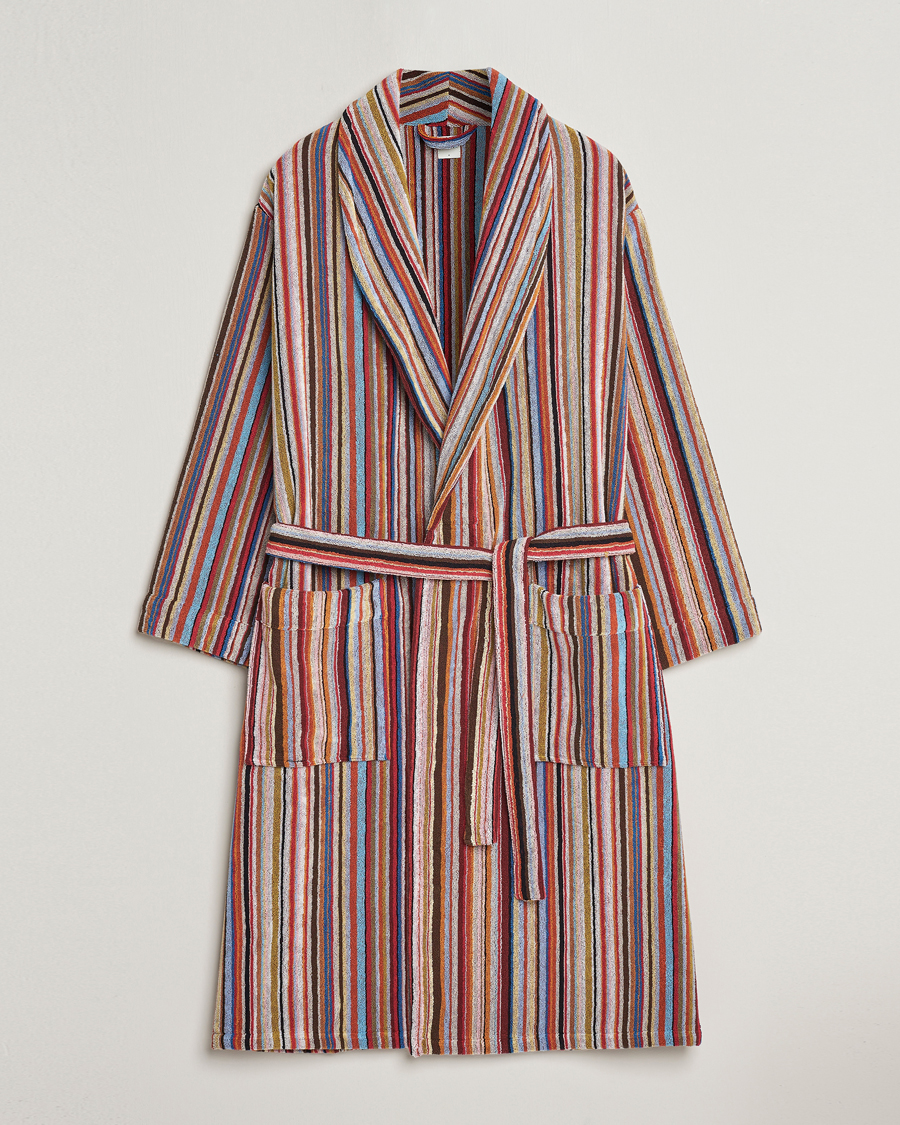 Men | Pyjamas & Robes | Paul Smith | Striped Robe Multi