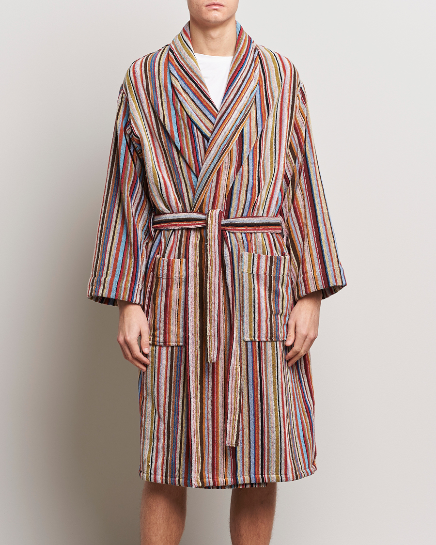Men | Pyjamas & Robes | Paul Smith | Multi Stripe Robe Multi