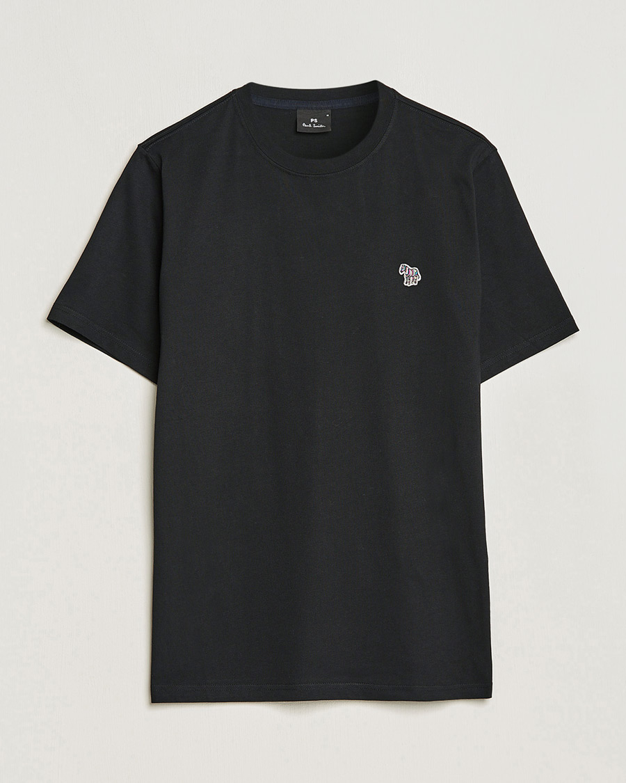 Men |  | PS Paul Smith | Regular Fit Zebra T-Shirt Black